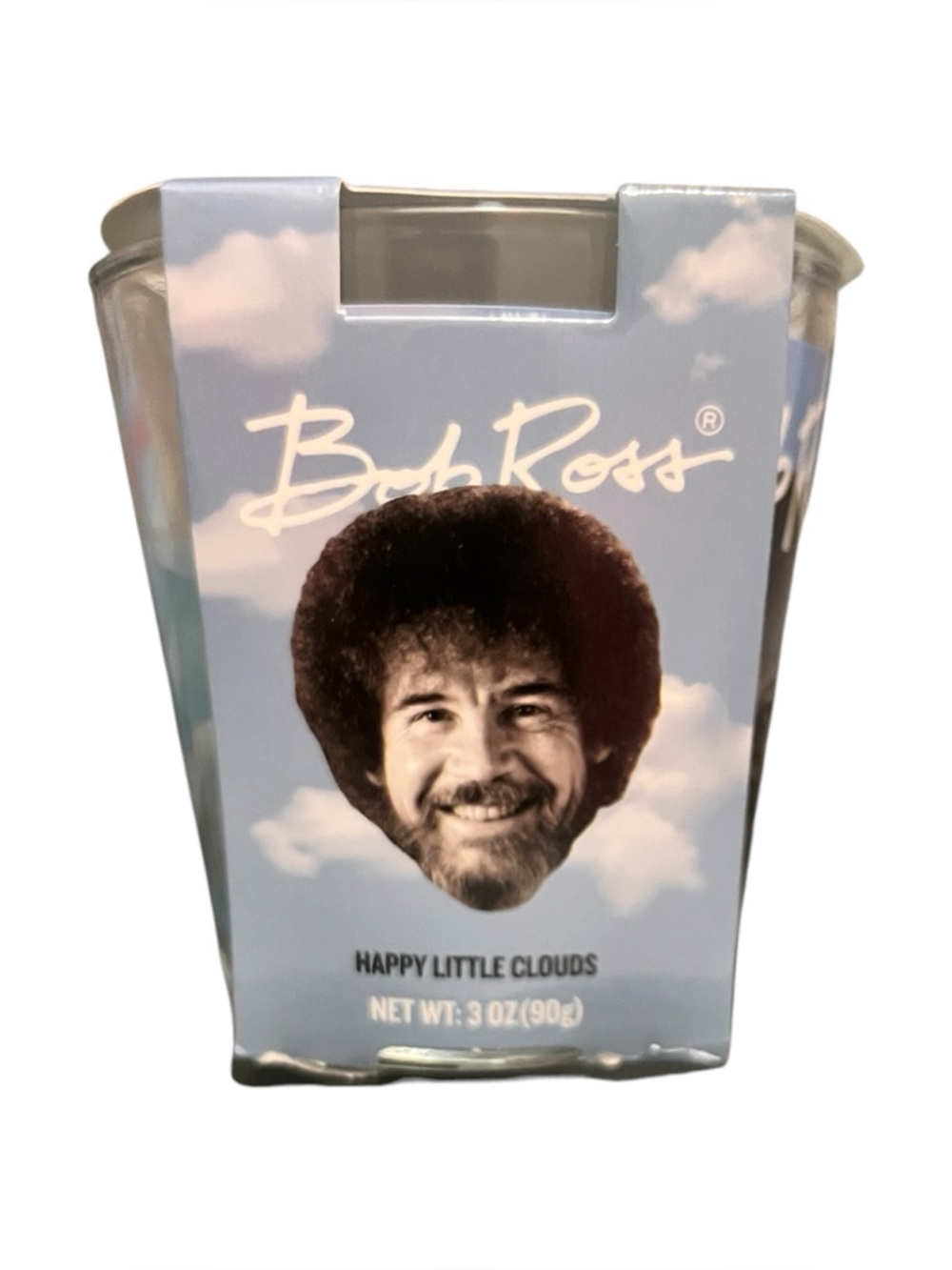 "Happy Little Clouds" Bob Ross Scented Candle